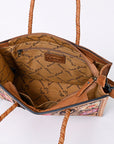 American Darling Tote Hand Tooled Genuine Leather women bag western handbag purse