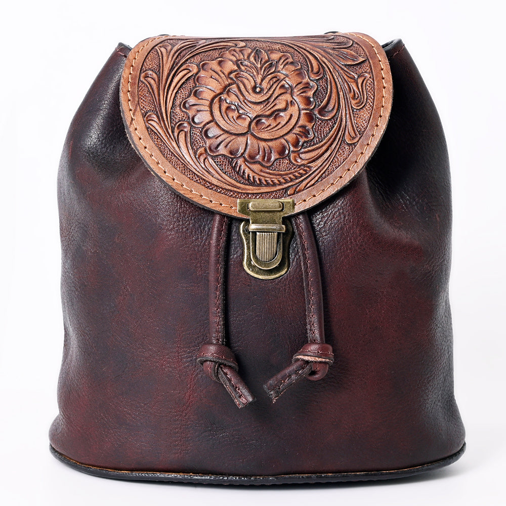 ADBGZ746 American Darling Hand Tooled Genuine Leather Women Bag Western Handbag Purse