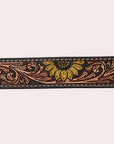 HILASON W. Genuine Leather Belt for Men Women Cowboy Cowgirl Handmade