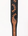 HILASON Western Genuine Leather Heavy Duty Hand Painted Dog Collar