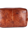 Never Mind Nmbgm137B Toiletry Vintage Handmade Genuine Cowhide Leather Women Bag Western Handbag Purse