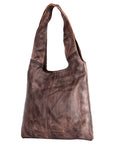 Never Mind Nmbgm138B Hobo Vintage Handmade Genuine Cowhide Leather Women Bag Western Handbag Purse