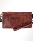 Never Mind Nmbgm140B Wallet Vintage Handmade Genuine Cowhide Leather Women Bag Western Handbag Purse