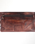 Never Mind Nmbgm140B Wallet Vintage Handmade Genuine Cowhide Leather Women Bag Western Handbag Purse