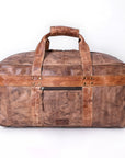 Never Mind Duffel Genuine Leather Women Bag Western Handbag Purse