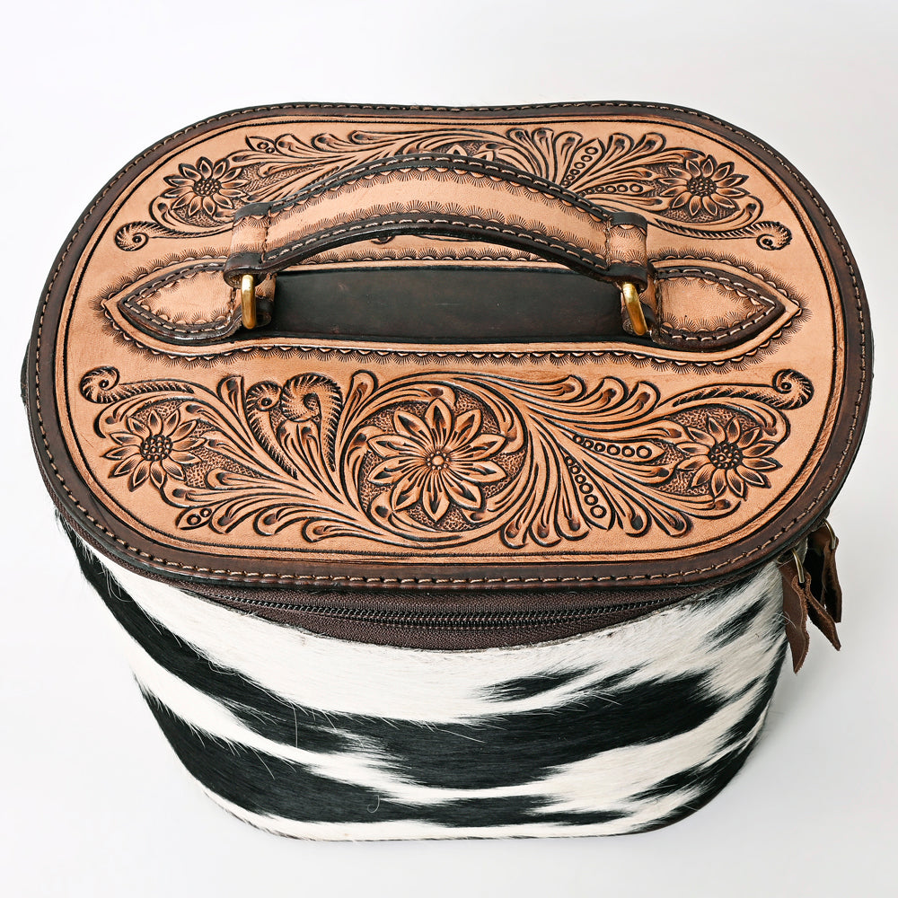 ADBGA411 American Darling Hand Tooled Hair On Genuine Leather Women Bag Western Handbag Purse