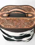 ADBGA411 American Darling Hand Tooled Hair On Genuine Leather Women Bag Western Handbag Purse
