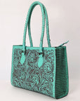 ADBGZ757B American Darling Hand Tooled Genuine Leather Women Bag Western Handbag Purse