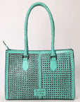 ADBGZ757B American Darling Hand Tooled Genuine Leather Women Bag Western Handbag Purse