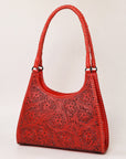 ADBGZ758B American Darling Hand Tooled Genuine Leather Women Bag Western Handbag Purse