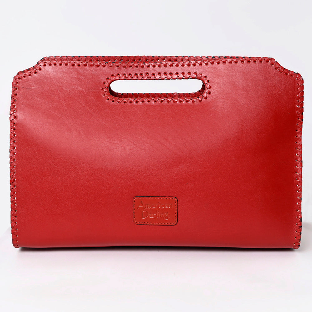 ADBGZ759B American Darling Hand Tooled Genuine Leather Women Bag Western Handbag Purse