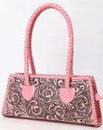 American Darling SMALL CROSSBODY Hand Tooled Genuine Leather women bag western handbag purse