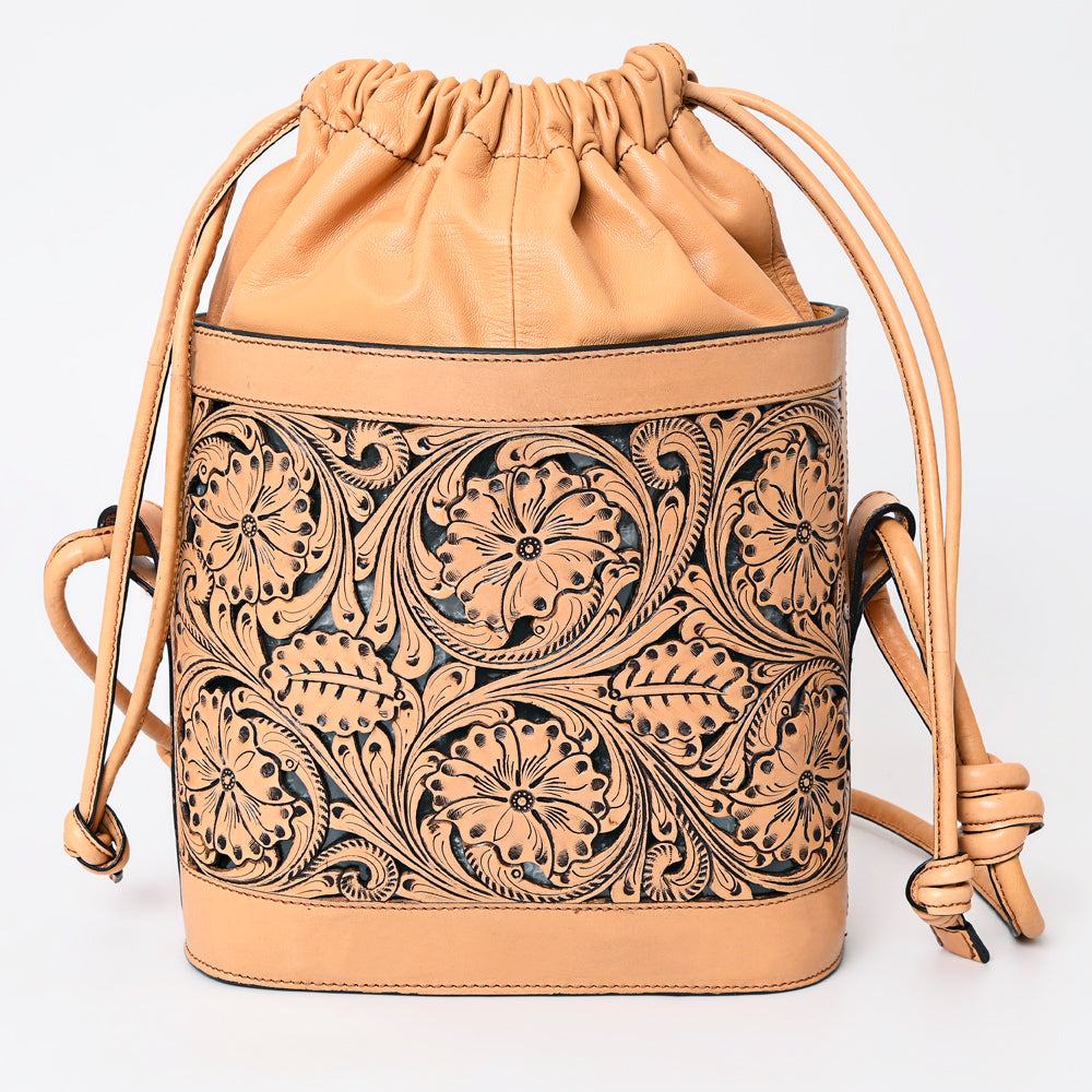 American Darling ADBGZ765A Hand Tooled Genuine Leather Women Bag Western Handbag Purse