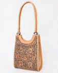 American Darling ADBGZ767A Hand Tooled Genuine Leather Women Bag Western Handbag Purse