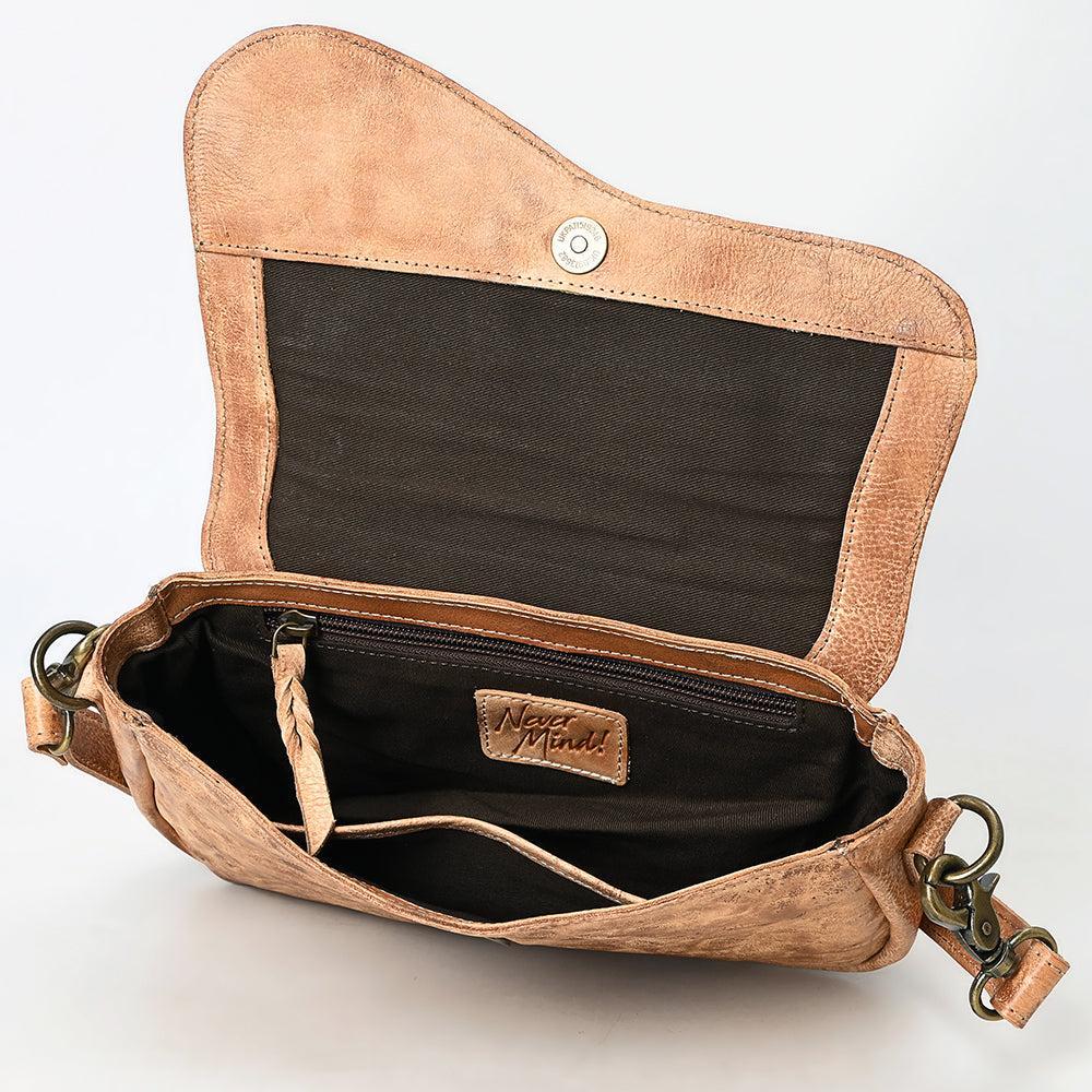 Never Mind NMBGM147 Crossbody Bag Genuine Leather women western Bag