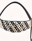HILASON Western Horse Headstall & Breast Collar American Leather Floral Carving