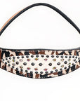 Hand-Carved Leather Western Headstall And Breast Collar Set For Training And Showing