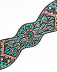 HILASON Western Horse Headstall Breast Collar Leather Brown