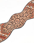 HILASON Western Horse Headstall Breast Collar Leather Brown