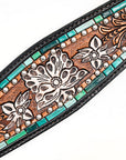 HILASON Western Horse Headstall American Leather Brown
