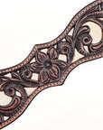 HILASON Western Horse Headstall Breast Collar Leather Brown