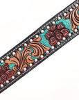 HILASON Western Horse Headstall Breast Collar Leather Brown