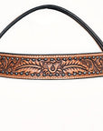 Hand-Carved Leather Western Headstall And Breast Collar Set For Training And Showing