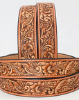 American Darling Beautifully Hand Tooled Genuine American Leather Belt Men and Women