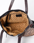 ADBGZ769 American Darling Hand Tooled Hair On Genuine Leather Women Bag Western Handbag Purse