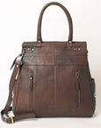 ADBGA400A American Darling Saddle Blanket Genuine Leather Women Bag Western Handbag Purse