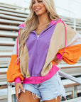 Remy Patchwork Full Zipped Hoodie