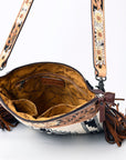 American Darling Cross Body Hand Tooled Saddle Blanket Genuine Leather Women Bag Western Handbag Purse