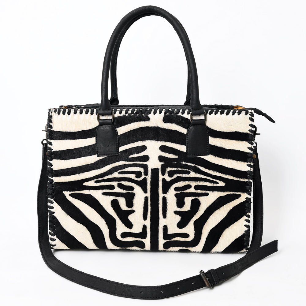 American Darling Briefcase Hair On Genuine Leather women bag western handbag purse