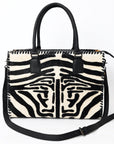 American Darling Briefcase Hair On Genuine Leather women bag western handbag purse