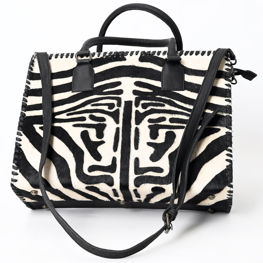 American Darling Briefcase Hair On Genuine Leather women bag western handbag purse