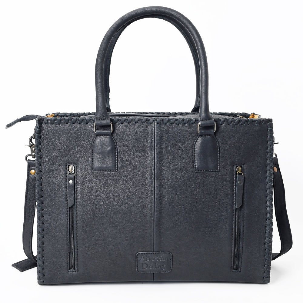 American Darling Briefcase Hair On Genuine Leather women bag western handbag purse