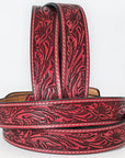 American Darling ADBLF233-L Beautifully Hand Tooled Genuine American Leather Belt Men and  Women