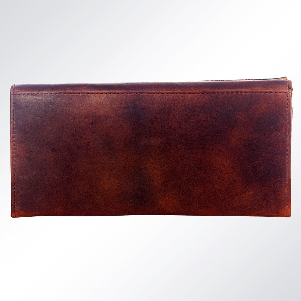 American Darling Wallet Hand Tooled Genuine Leather W. Women Bag