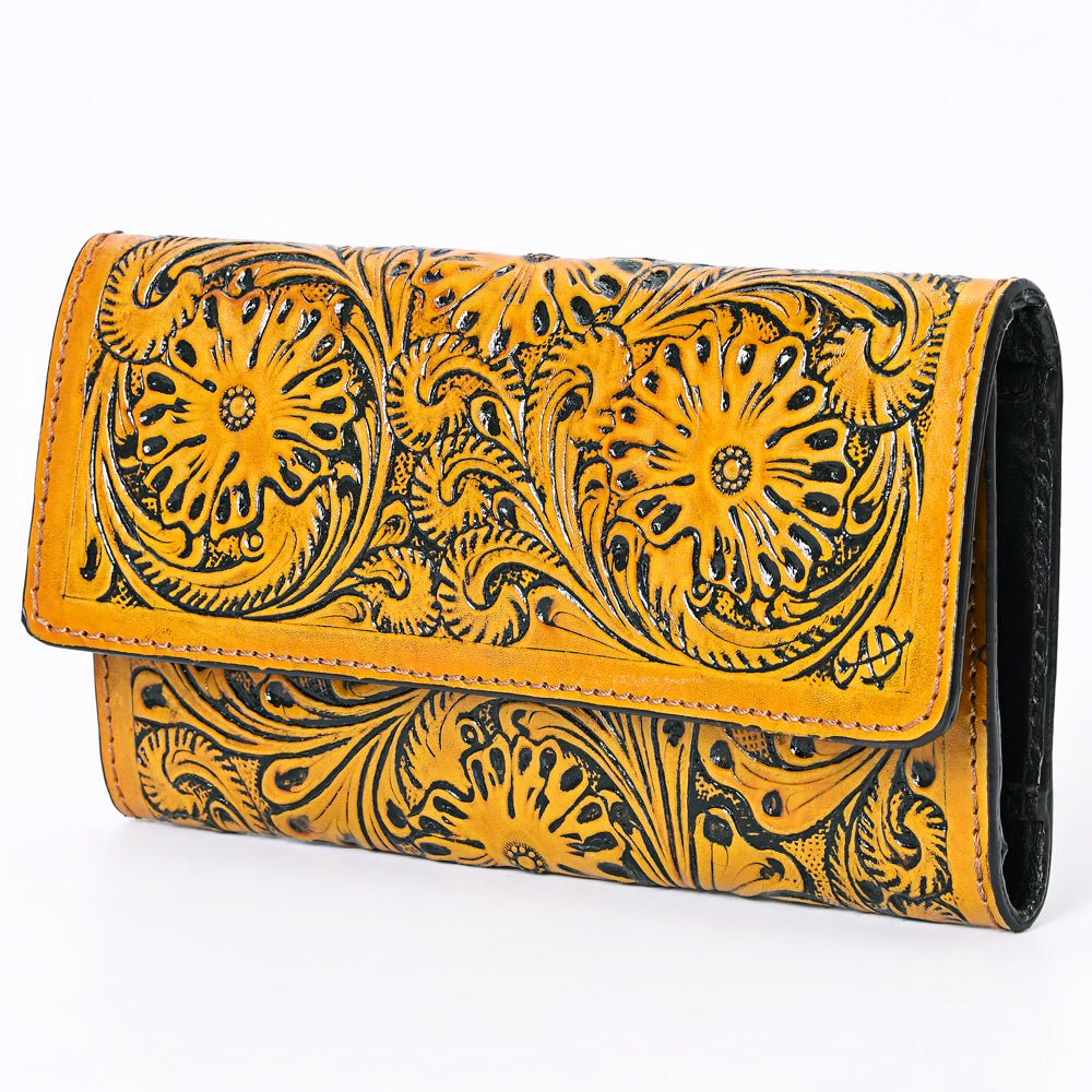 American Darling Hand Tooled Genuine Leather Women Bag Western Handbag Purse