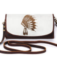 American Darling Wallet Hair on Full Grain Genuine Leather Western Women Bag | Handbag Purse Travel Clutch