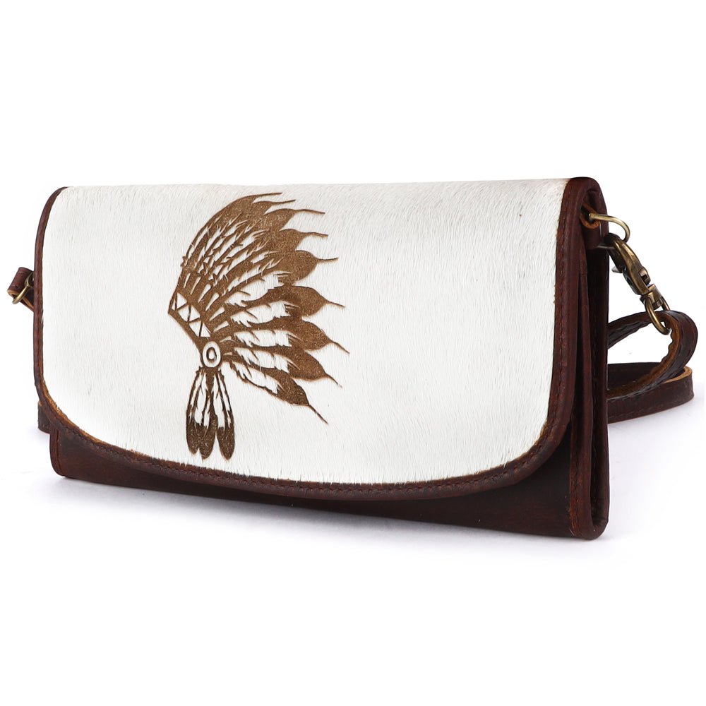American Darling Wallet Genuine Leather Women Bag Western Handbag Purse