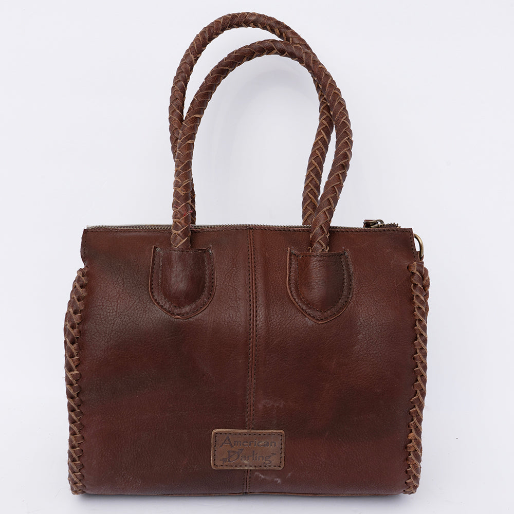 American Darling Hair On Genuine Leather Women Bag Western Handbag Purse