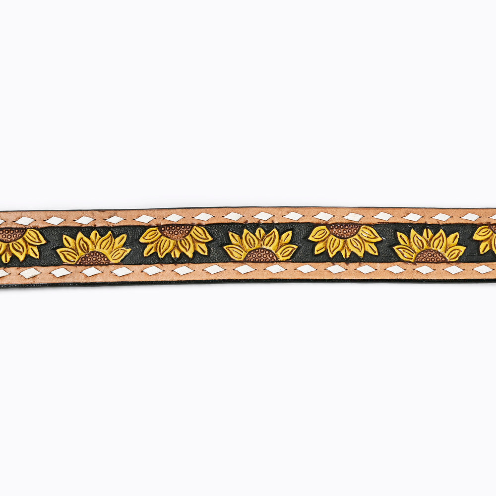 American Darling Beautifully Hand Tooled Genuine American Leather Belt Men and  Women