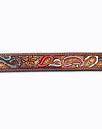 American Darling Beautifully Hand Tooled Genuine American Leather Belt Men and  Women