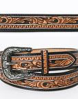 American Darling Beautifully Hand Tooled Genuine American Leather Belt Men and  Women