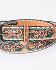 American Darling Beautifully Hand Tooled Genuine American Leather Belt Men and  Women