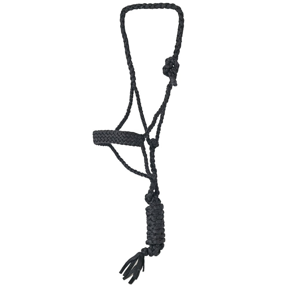 8 Ft Hilason Western Nylon Poly Flat Braided Mule Tape Halter And Lead  Rope