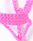 8 Ft Hilason Western Nylon Poly Flat Braided Mule Tape Halter And Lead  Rope