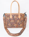 ADBGZ773 American Darling Hand Tooled Genuine Leather Women Bag Western Handbag Purse