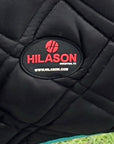 HILASON Western Horse Stable Turnout Blanket Quilted Black With Turquoise